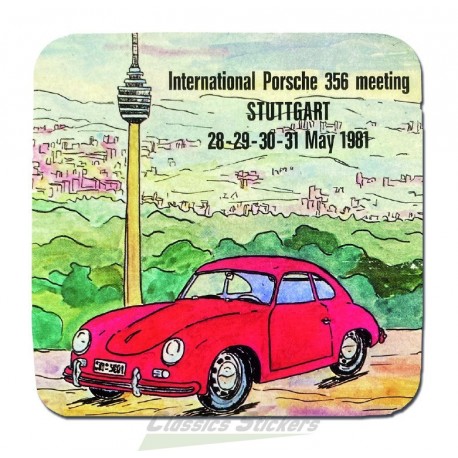 Sticker meeting international 356 Italie 1985