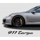 Lettrage 911 Targa