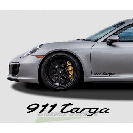 Lettrage 911 Targa