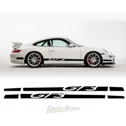 Kit 997 GT3 side stripes - model 2