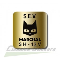 Marchal label for Coil