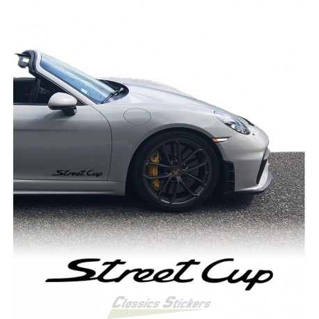 Lettrage Street Cup