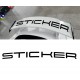 GT3 spoiler lettering