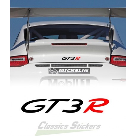 GT3 R lettering for hood