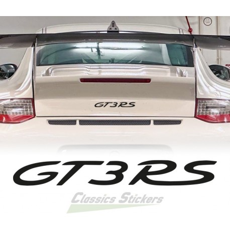 GT3 RS lettering for hood