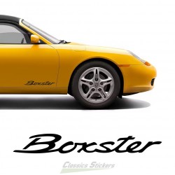 Boxster Sticker