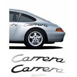 Carrera gradient lettering