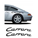 Carrera lettering for wings