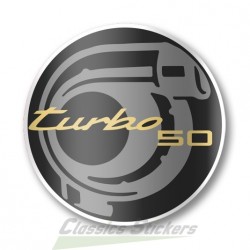 Sticker Turbo 50 ans