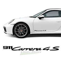 Lettrage 911 Carrera 4S type 992