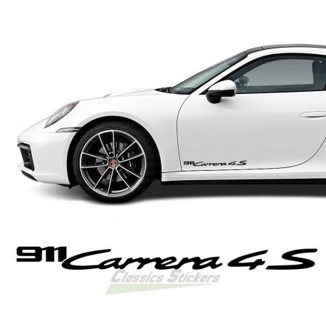 911 Turbo S lettering 992 type