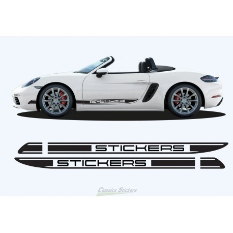 kit bandes Boxster 718-981