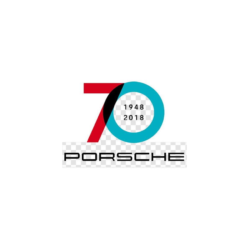 tshirt vector number 70   Porsche years